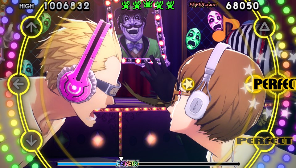 Persona 4 Dancing 2 Characters Face to Face