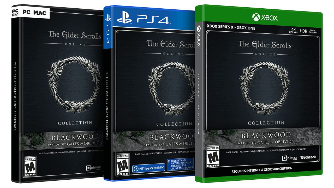 The Elder Scrolls Online Blackwood Cover Art Multiplatform