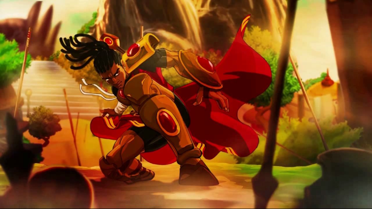 A cutscene screenshot from Aurion: Legacy of the Kori-Odan.