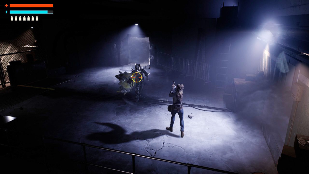 A combat screenshot from Broken Pieces.