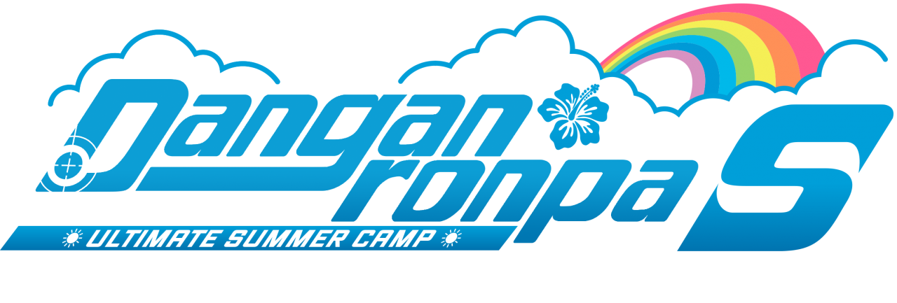 Danganronpa S Ultimate Summer Camp Logo Blue