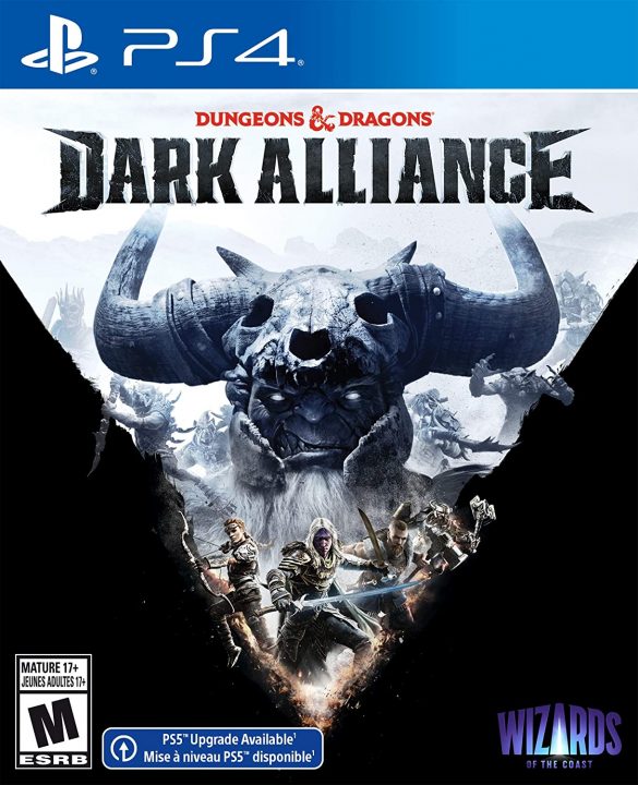 Dungeons Dragons Dark Alliance Cover Art PS4