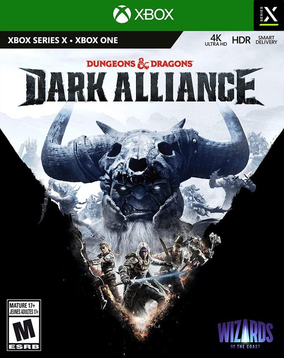Dungeons Dragons Dark Alliance Cover Art XBX