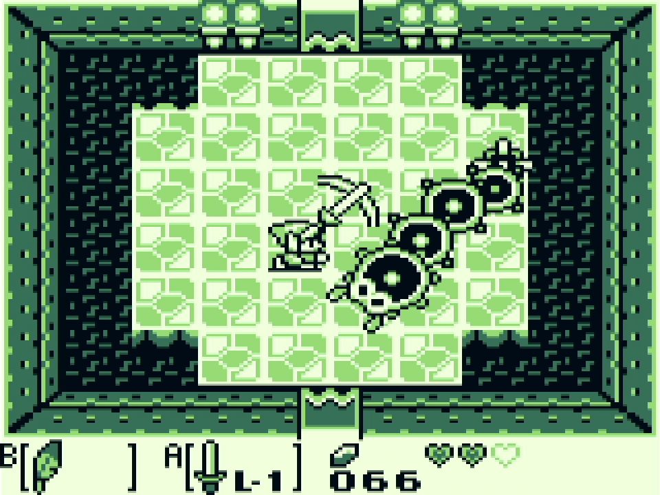 Game & Watch The Legend of Zelda Screenshot of Link's Awakening