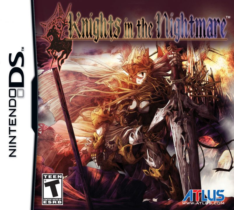 Knights in the Nightmare Cover Art US DS