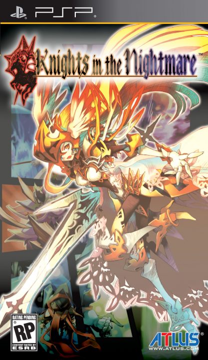 Knights in the Nightmare Cover Art US PSP