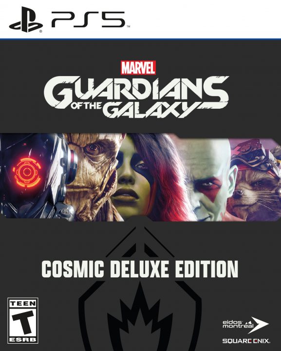 Marvels Guardians of the Galaxy Cover Art PS5 Cosmic Deluxe Edition