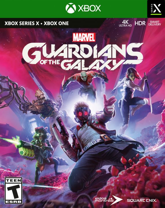 Marvels Guardians of the Galaxy Cover Art (Xbox Series X)