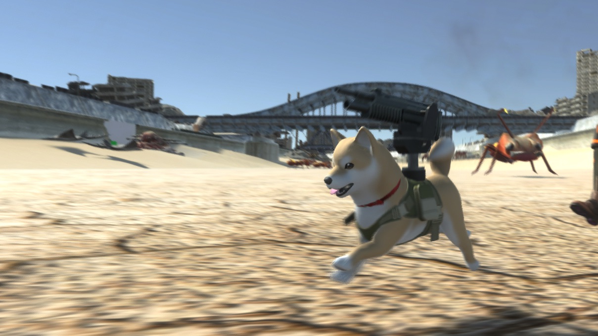 Watch the doggo go in Metal Max Xeno: Reborn.