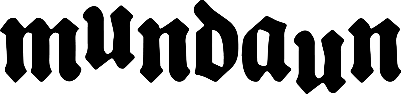 Mundaun Logo Black