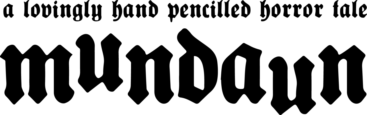 Mundaun Logo with Tagline Black