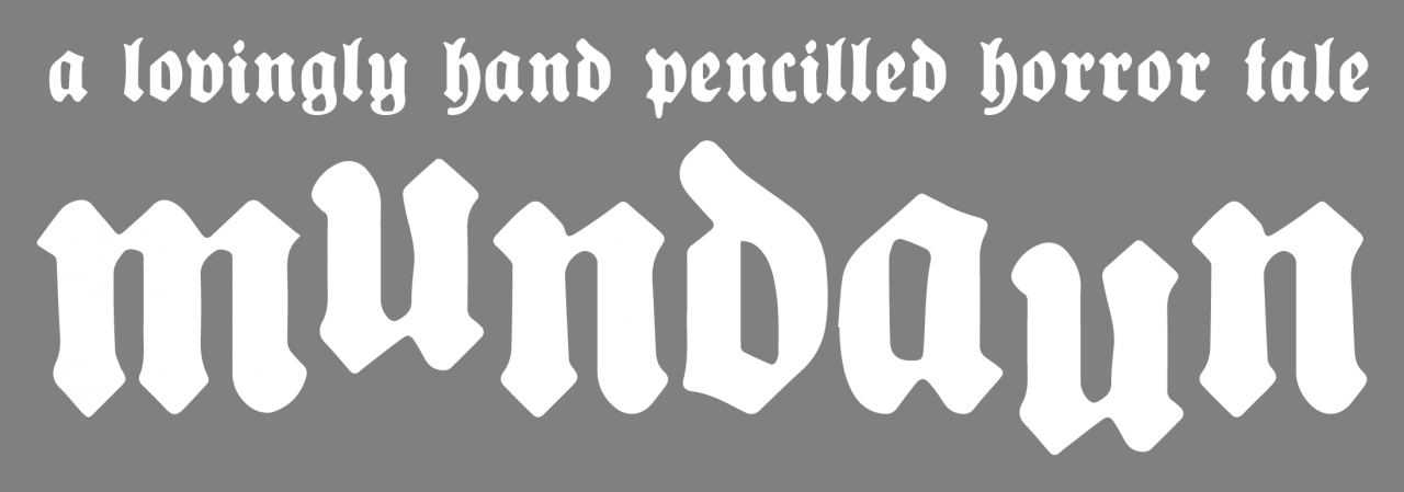 Mundaun Logo with Tagline White