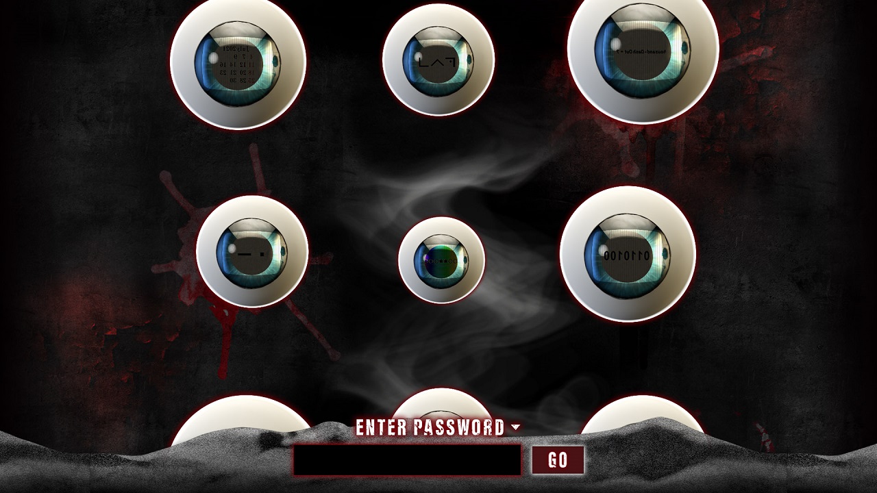 Nine Eyes Staring at you in a teaser website image called Nine Eyes TV from Spike Chunsoft. it hints to a sequel to Ai: The Somnium Files.