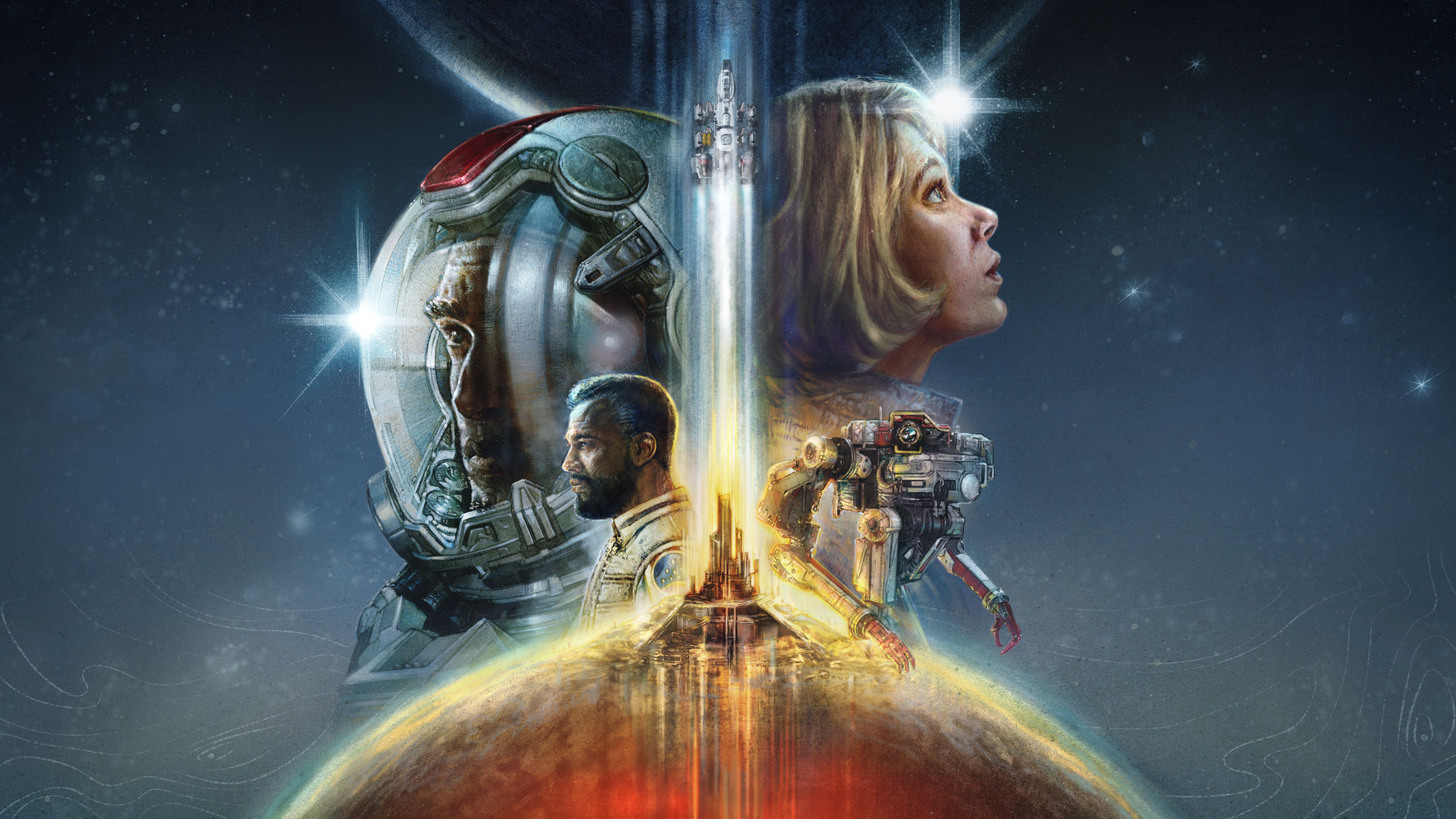 Artwork for upcoming Bethesda RPG Starfield