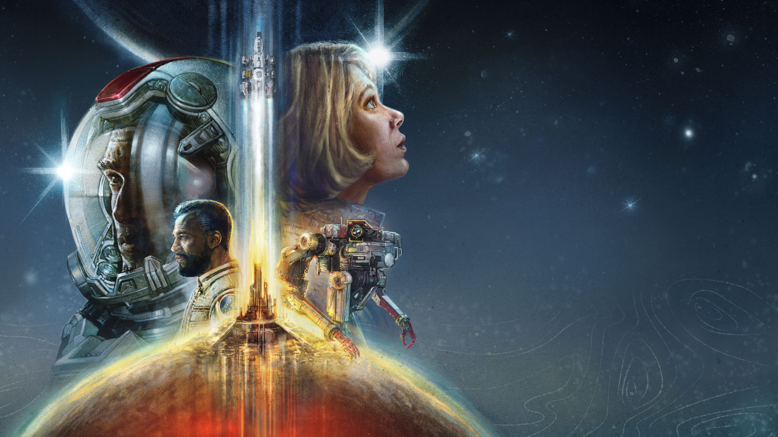 Artwork of Starfield, one of several RPGs coming this week