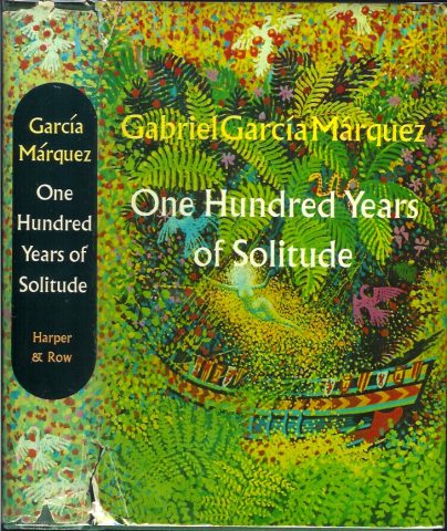 One Hundred Years of Solitude by Gabriel García Márquez Book Cover