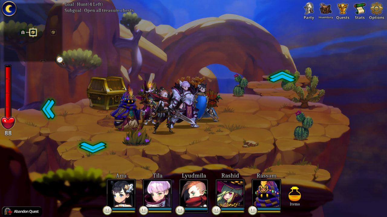Aria Chronicle Five Party Members Embarked on Adventure