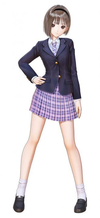 Artwork Of Ao From Blue Reflection Second Light