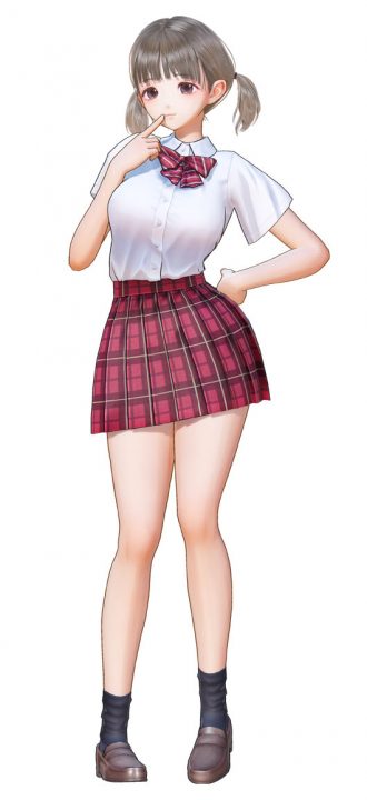 Artwork Of Kokoro From Blue Reflection Second Light