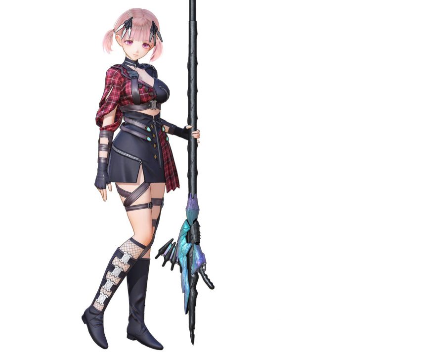 Artwork Of Kokoro From Blue Reflection Second Light