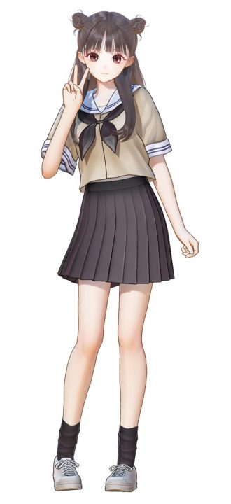 Artwork Of Yuki From Blue Reflection Second Light