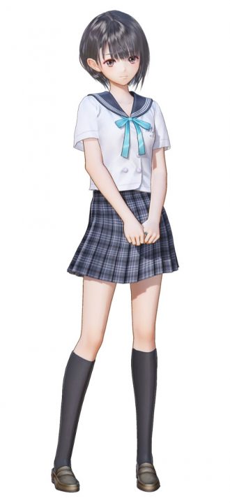 Artwork Of Hinako From Blue Reflection