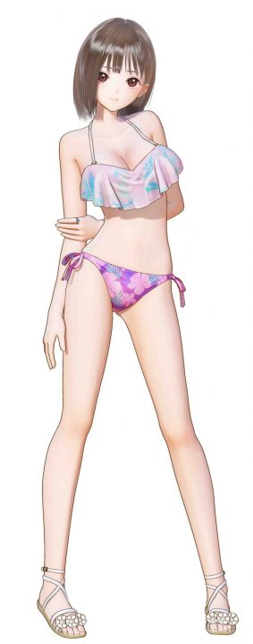 Blue Reflection Second Light Midsummer Bikini Screenshot