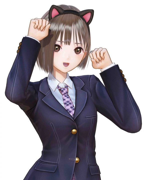Cat Ears Headband Screenshot From Blue Reflection Second Light