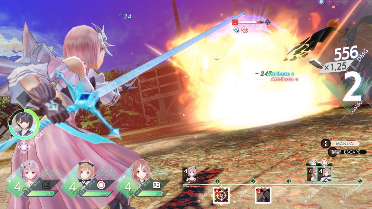 Blue Reflection Second Light Screenshot 073