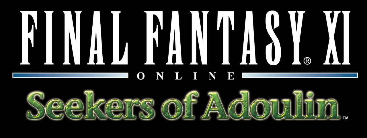 Final Fantasy XI Seekers of Adoulin Logo (on Black)