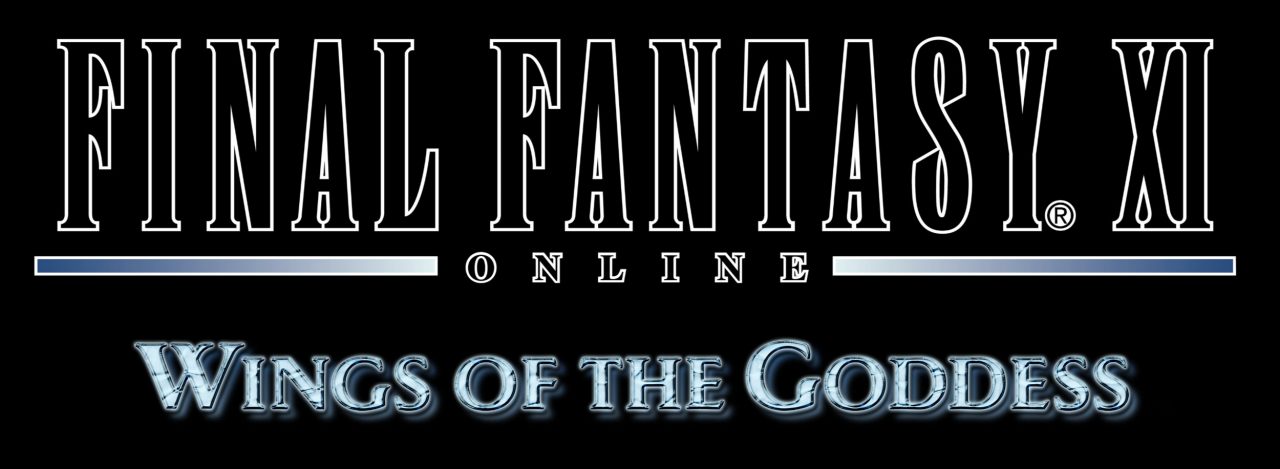 Final Fantasy XI Wings of the Goddess Logo on Black