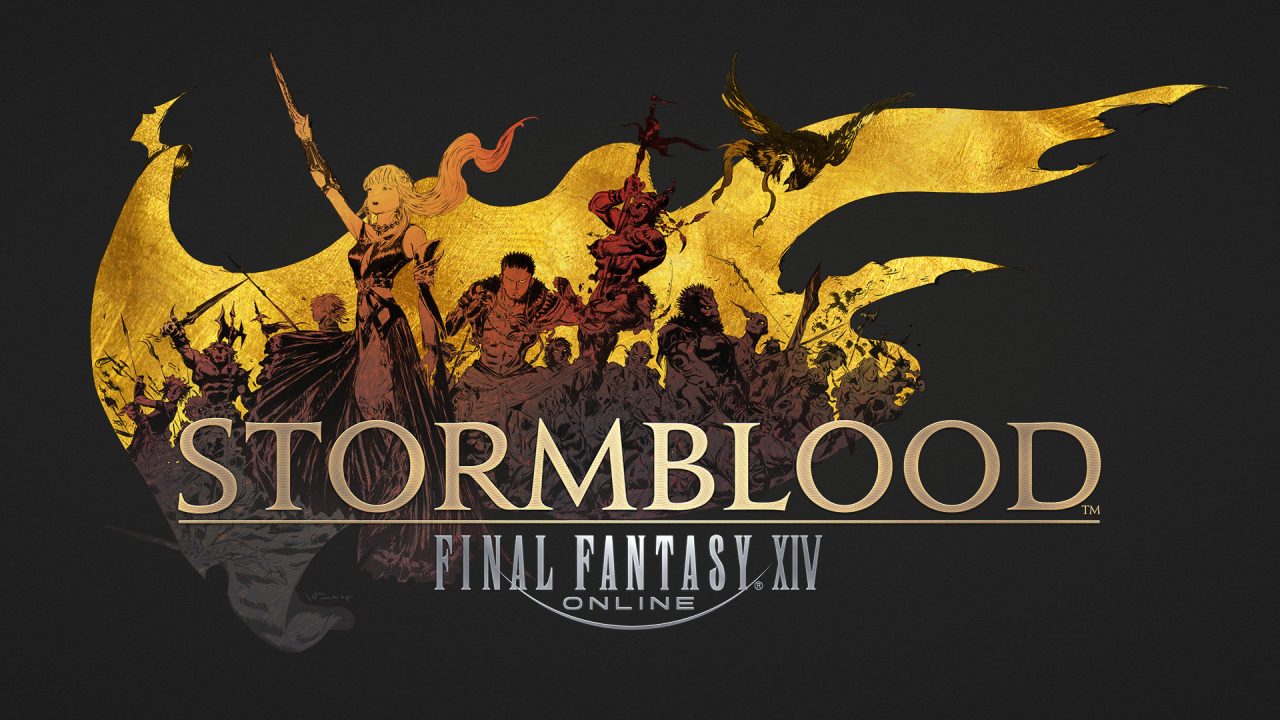 Final Fantasy XIV Stormblood Logo US