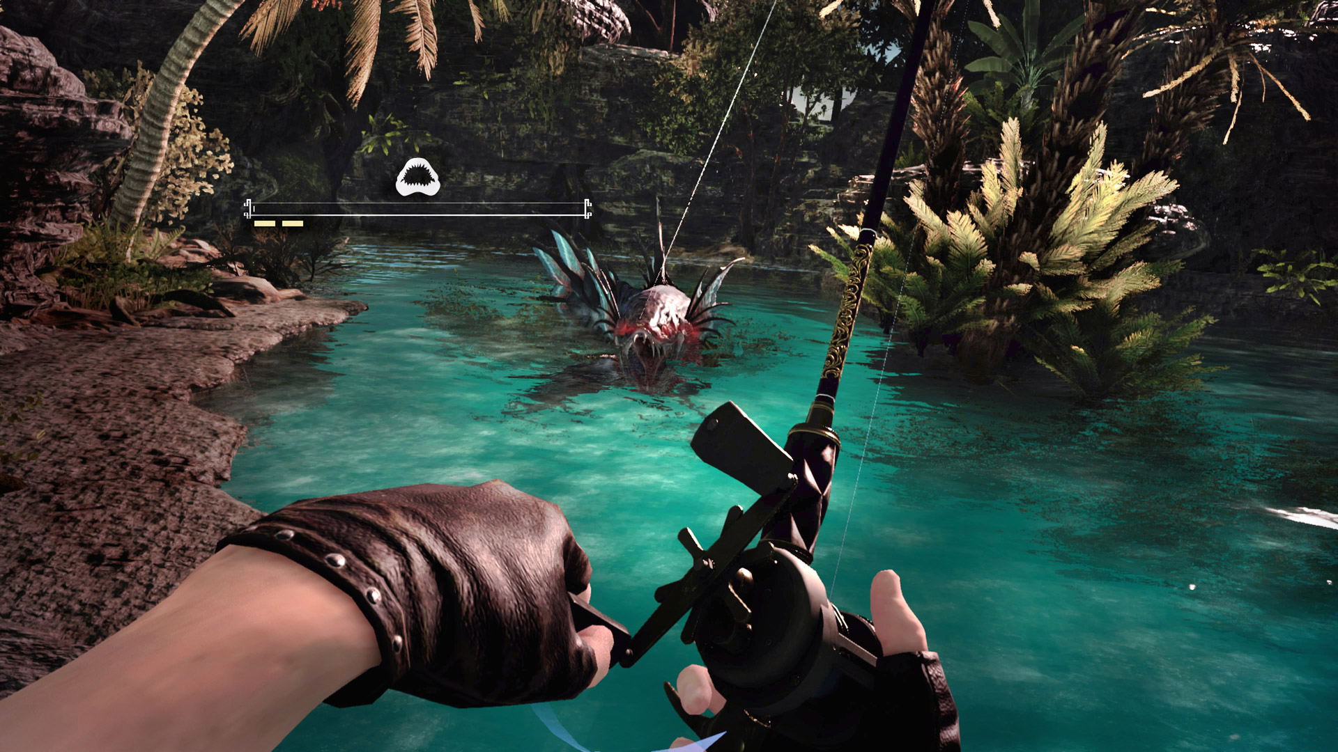 Final Fantasy XV's fishing minigame that became a full game, Monster of the Deep