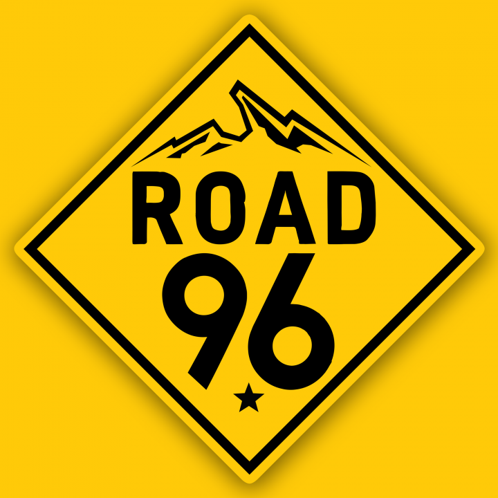 Road 96 Logo US Yellow