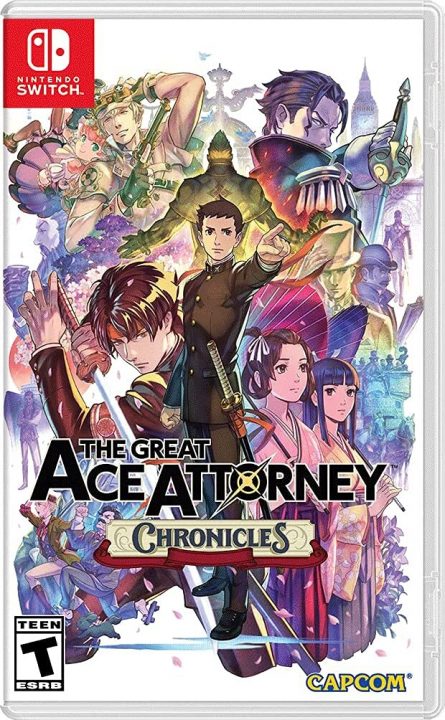 The Great Ace Attorney Chronicles Cover Art Switch