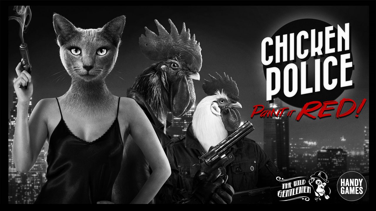 Chicken Police Paint It Red Artwork 006
