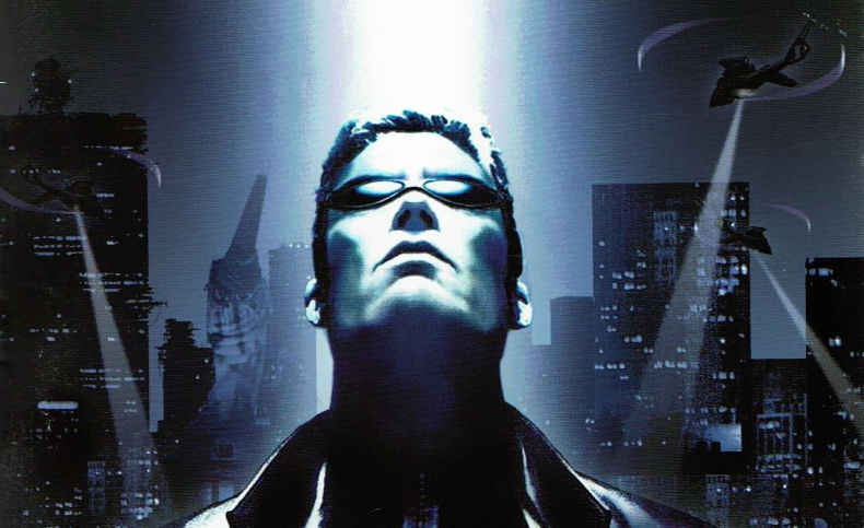 Deus Ex Artwork of JC Denton