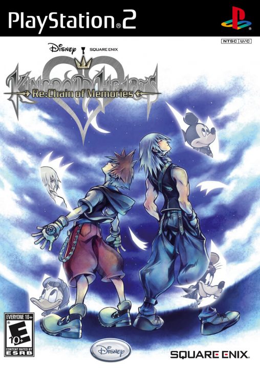 Kingdom Hearts ReChain of Memories Cover Art US