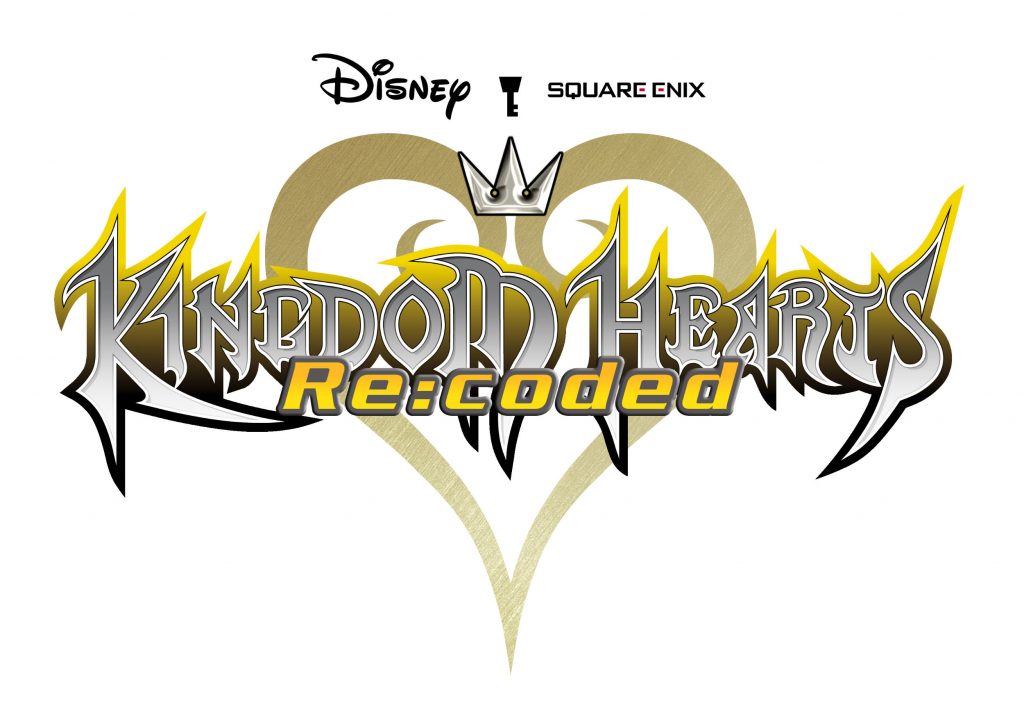 Kingdom Hearts Recoded Logo on White