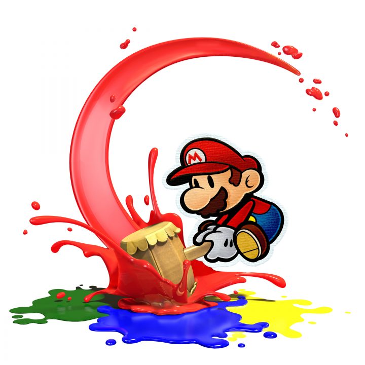 Paper Mario Color Splash Artwork 001