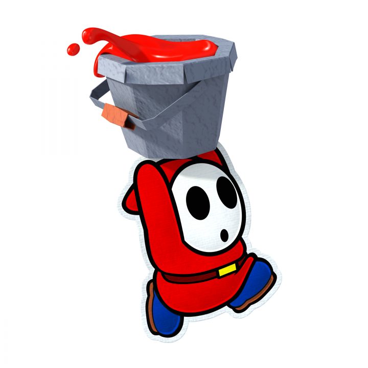 Paper Mario Color Splash Artwork 006