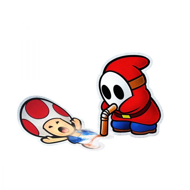 Paper Mario Color Splash Artwork 010