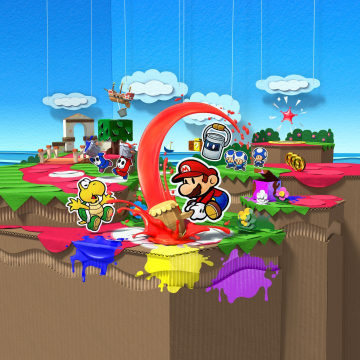 Paper Mario Color Splash Artwork 026