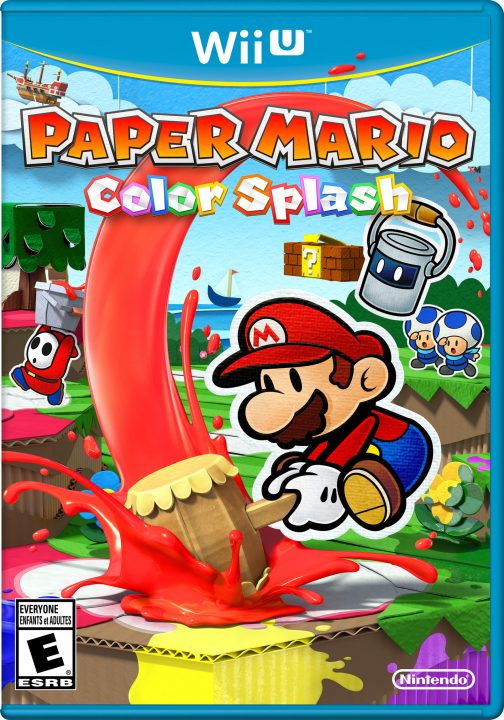 Paper Mario Color Splash Cover Art 001