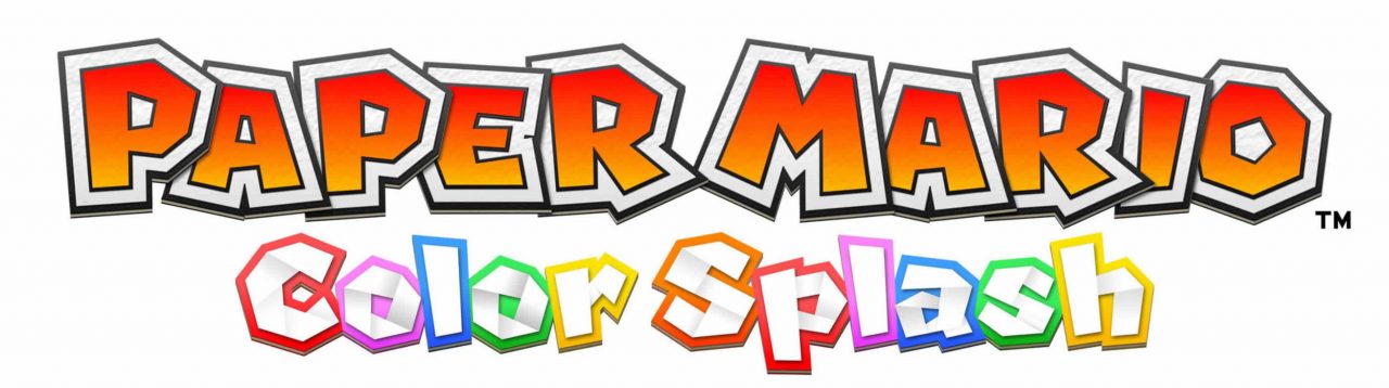Paper Mario Color Splash Logo 001