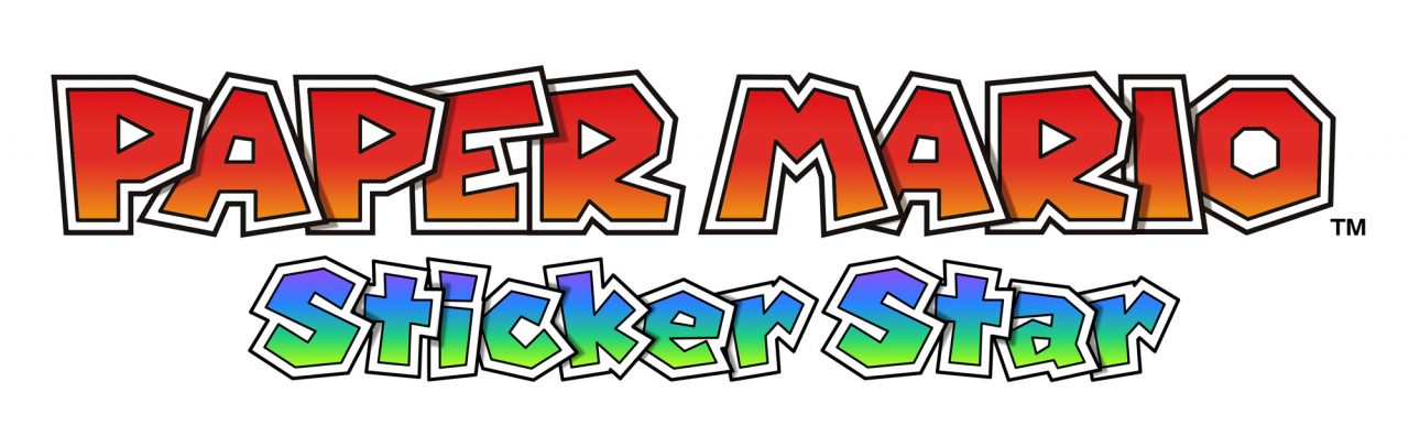 Paper Mario Sticker Star Logo 002