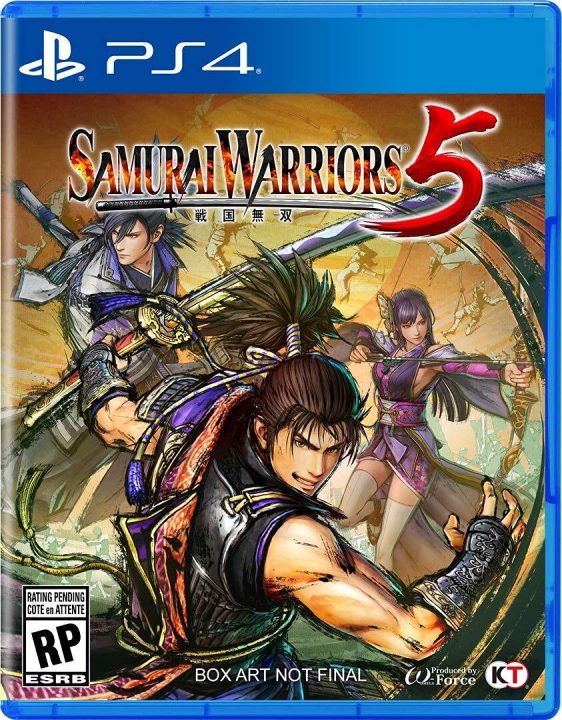 Samurai Warriors 5 Cover Art PS4