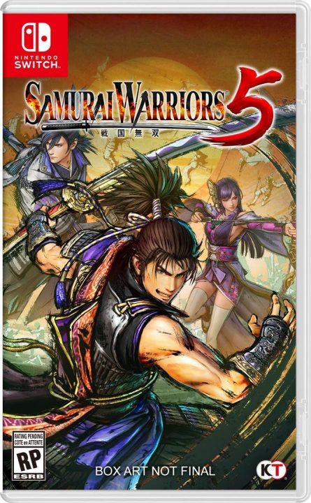 Samurai Warriors 5 Cover Art Switch