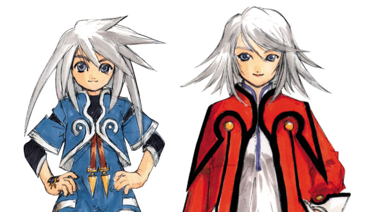 Tales of Symphonia Artwork of twins Genis and Raine