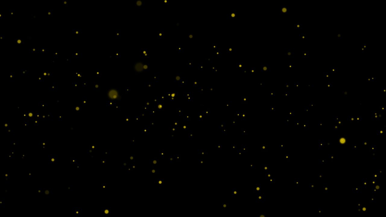 A typical world screenshot with yellow flecks of light on a dark screen.
